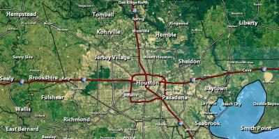 Radar mapa de Houston